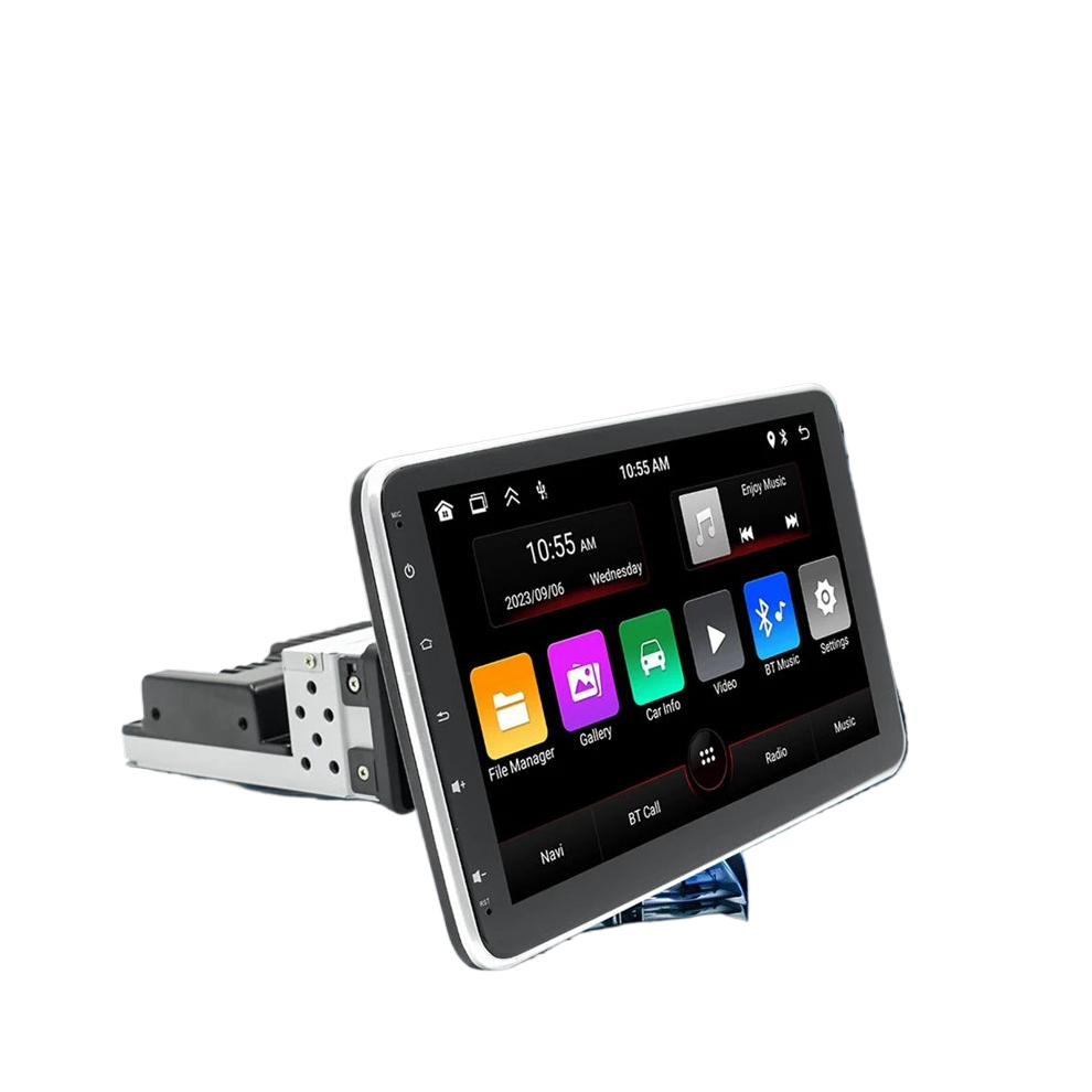 10.1-Inch Android 13 Car Multimedia Player With 1Din Adjustable Rotatable Screen, 2G Ram, 64G Storage, Wireless Carplay & Android Auto 313018162166