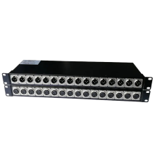 Premium 16-Channel XLR Balanced Audio to Fiber Optic Transceiver & Receiver - Digital Fiber Media Converter