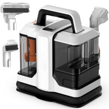750W Handheld Carpet Cleaner with 11-15kPa Suction & Automatic Intelligent Sensing for Sofa & Curtain