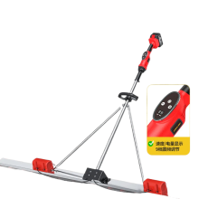 21V Electric Concrete Polisher & Leveling Machine with Battery - 120cm Vibrating Screed for Smooth Floors