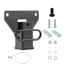 Heavy-Duty 2-Inch Tow Hitch Receiver with Bolts for Jeep Gladiator JT (2020-2024)