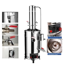 Premium 20L Electric Stainless Steel Water Distiller with Automatic Control for Pure Water Production