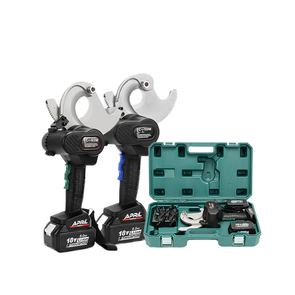 18V Electric Ratchet Cable Cutter - Lightweight, Fast Ec 50M & Ec 65M For 50Mm & 65Mm Armored Cable & Acsr 726084861893