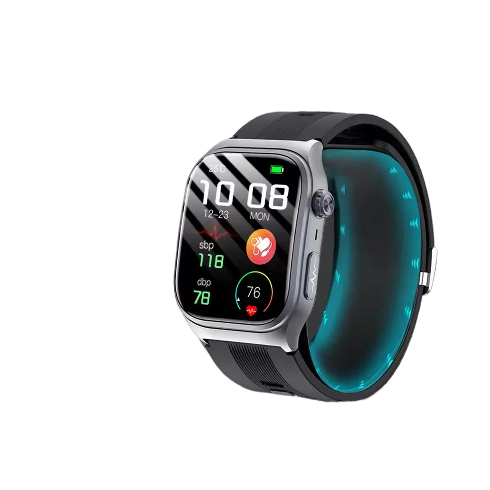 2025 Advanced Medical Smartwatch For Men: Nfc, Ecg, Blood Pressure, Uric Acid Monitoring & Accurate Blood Sugar Measurement 705353174339