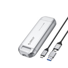 High-Speed ORICO Silverstone Portable SSD with Built-In Cooling Fan - Available in 4TB, 2TB, 1TB, Type-C Aluminum Alloy Design