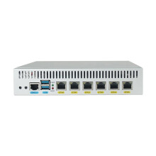 iKuaiOS Desktop Network Device: Advanced Firewall Router with 3rd Gen Core, 6x1GE Ports, Compatible with MikroTikOS, SophosFW, Arista OTS 989 6L