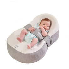 CozyDreams Unisex Baby Crib Bedding Set - White & Gray