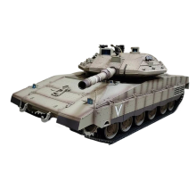 2024 Henglong 3958 Israel Merkava MK IV 1:16 RC Tank with Metal Tracks - Off-Road Remote Control Battle Model for Kids
