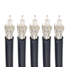 1m 200m Black RG223 Double Shielded Low Loss 50 Ohm High-Quality RF Coaxial Cable Jumper Wire