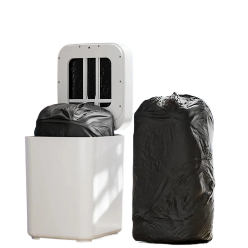 17L Smart Sensor Trash Can with Automatic Bagging for Kitchen & Bathroom