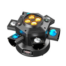 150W RGBW Six-Armed Moving Head Light with DMX512 for Dynamic Stage Effects at Events