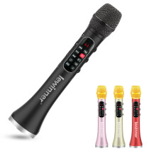 Lewinner L 1098 Professional 30W Wireless Bluetooth Karaoke Microphone - Handheld Portable Speaker with Mobile Phone Live Support