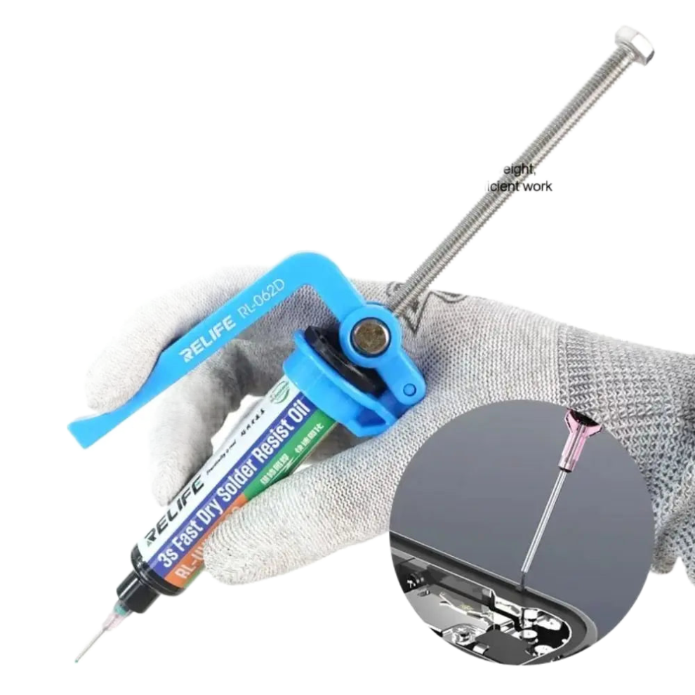 2-Piece Labor-Saving Solder Paste Booster Set - 5 & 10Cc Pcb Welding Oil Pusher For Smd Motherboard Adhesive Soldering 313103414491