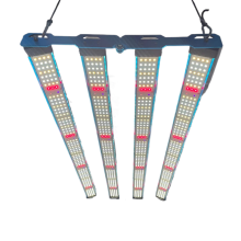 Kingbrite P55 320W kweeklamp met LM301H EVO, OSR 660nm, 730nm, UV-LED's - Perfect voor tenten van 2x4 ft (model 2024)