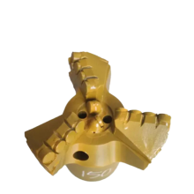 150mm Three-Wing Concave Coreless PDC Diamond Drill Bit for Mining, Water Wells, and Grouting Holes