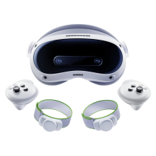 Pico 4 Ultra VR MR Headset - 3D Wireless Glasses with 6DOF, 4K Display for Steam Games, All-in-One (2024 Edition)