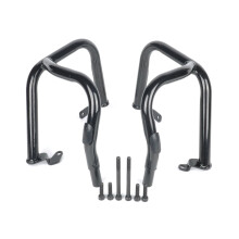 Honda Gold Wing GL1800/GL1800B/F6B (2018-2024) Silver & Black Engine Frame Protector Strip Bumper Guard Crash Protection