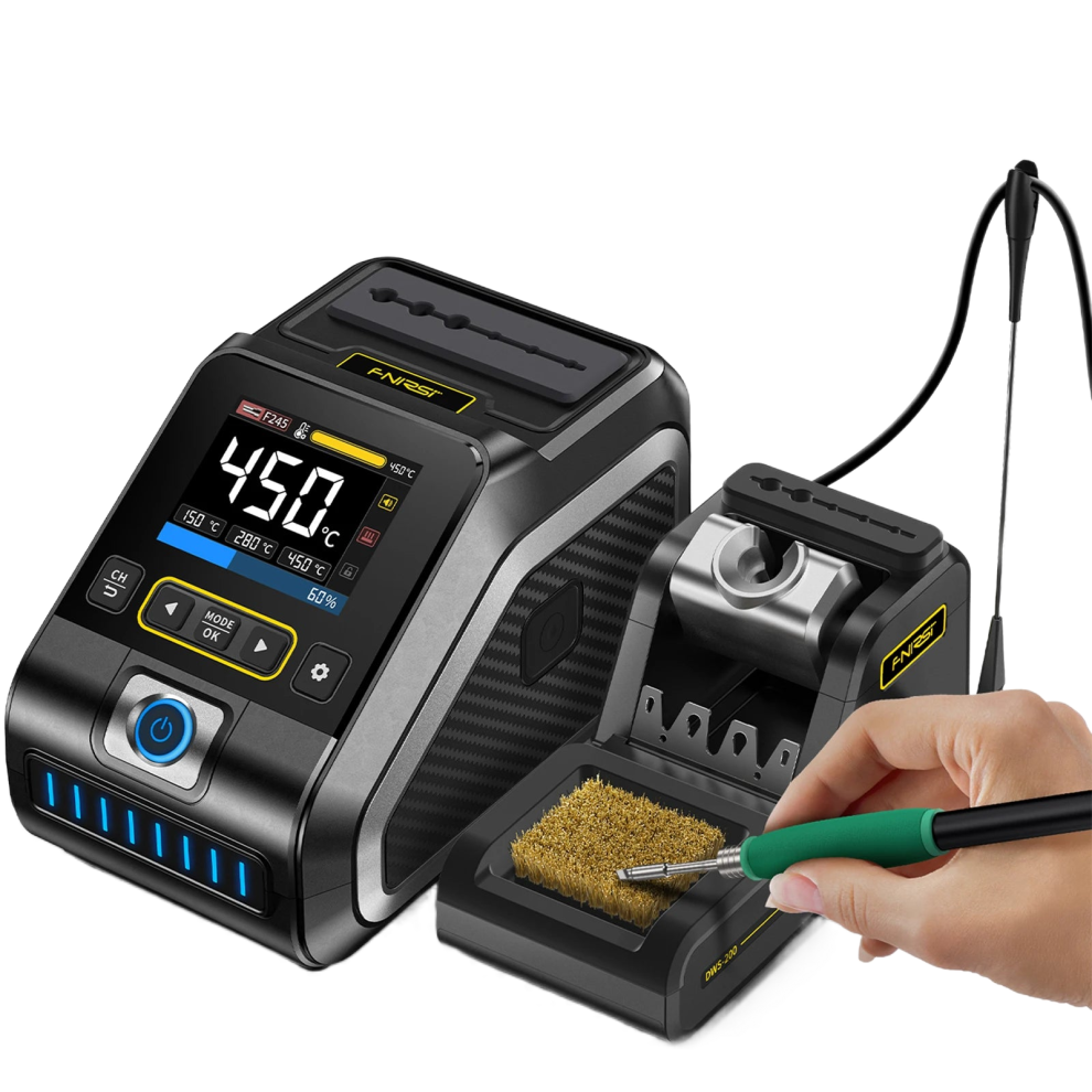 2024 Dws 200W Precision Heating Soldering Station With C210/C245 Iron Handle For Electronic Welding & Rework 7445006777717