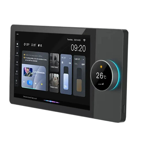 Tuya Smart Home Control Panel: WiFi & Zigbee Gateway with Built-in 6-Device NSPanel