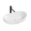 Modern Minimalist Oval Ceramic Wash Basin - Sleek Inter-Platform Art Pool Washstand 1