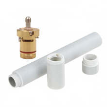 PMX125 Plasma Cutting Consumables Kit: Main Body, Positioning Sleeve, Adapter Coupler & Front Mounting Sleeve