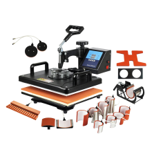 Ultimate 15-in-1 Multifunctional Sublimation Heat Press Machine for T-Shirts, Mugs, Caps, Bottles, and More