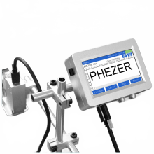 Phezer PX1S DW Max 4mm Inkjet Label Printer - Online Batch Code, QR, Bar, Date, Number, Logo, Expiry Date Printing Solution