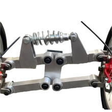 DIY Bicycle Reverse Tilting Kit with Pair of Wheels: Enhance Stability and Control