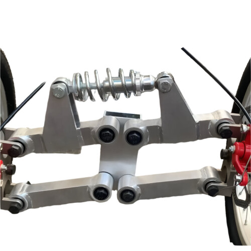 DIY Bicycle Reverse Tilting Kit with Pair of Wheels: Enhance Stability and Control
