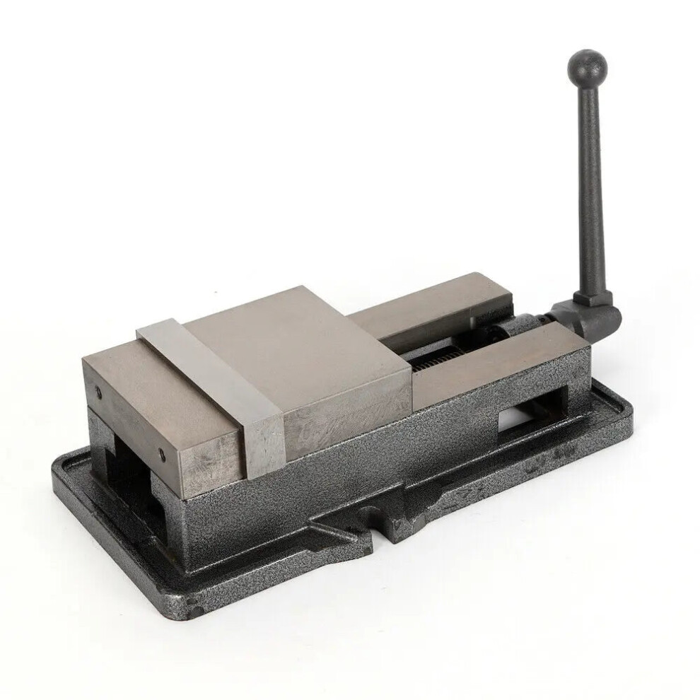 Precision 6-Inch Bench Vise With Pull-Down Locking Mechanism For Milling & Drilling 744759233516