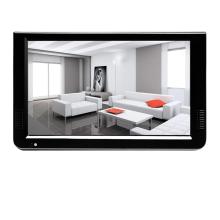 Compact 10-Inch HD Portable Car TV with Digital & Analog Tuner, USB/SD/MP4 Support, H.265, AC3, DVB-T2, ATSC, ISDB-T, TDT Compatible