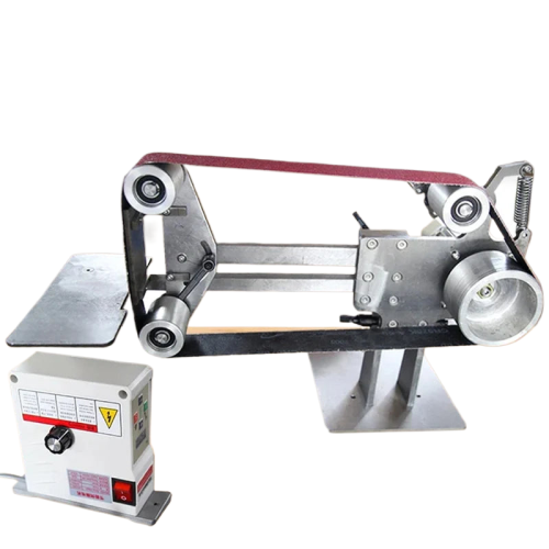 Versatile 1200x50mm Belt Grinder & Sander - Variable Speed Vertical/Horizontal Polisher & Sharpener