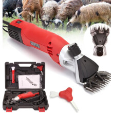 High-Power 500W Electric Sheep Shearing Clipper - 220-240V, 0-2400 RPM Wool Shear Machine