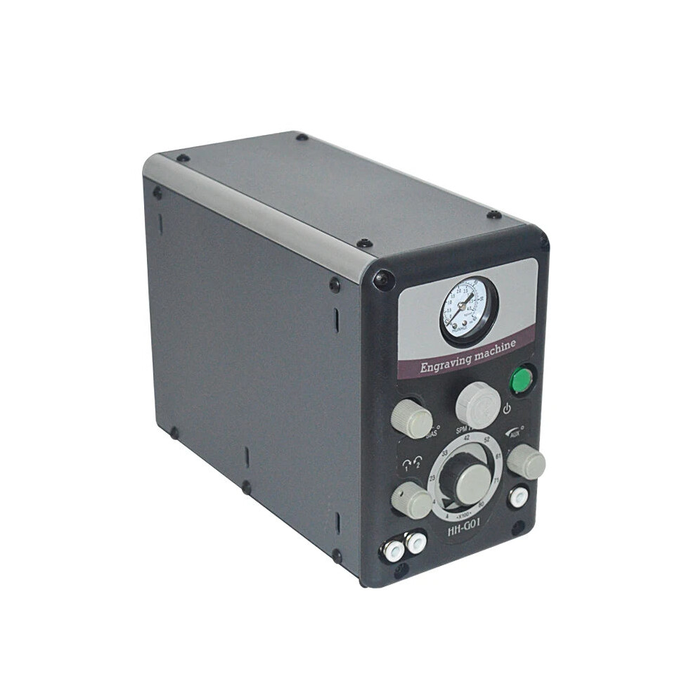 Dual-Head Pneumatic Engraving Machine For Jewelry - Microcarver & Roll Beading, 110/220V 313027638652
