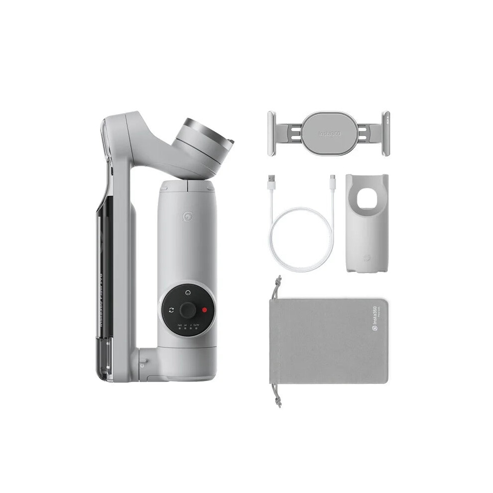 Ai-Powered Insta360 Flow Pro Smartphone Gimbal With 3-Axis Stabilization For Android & Iphone 7445027719772