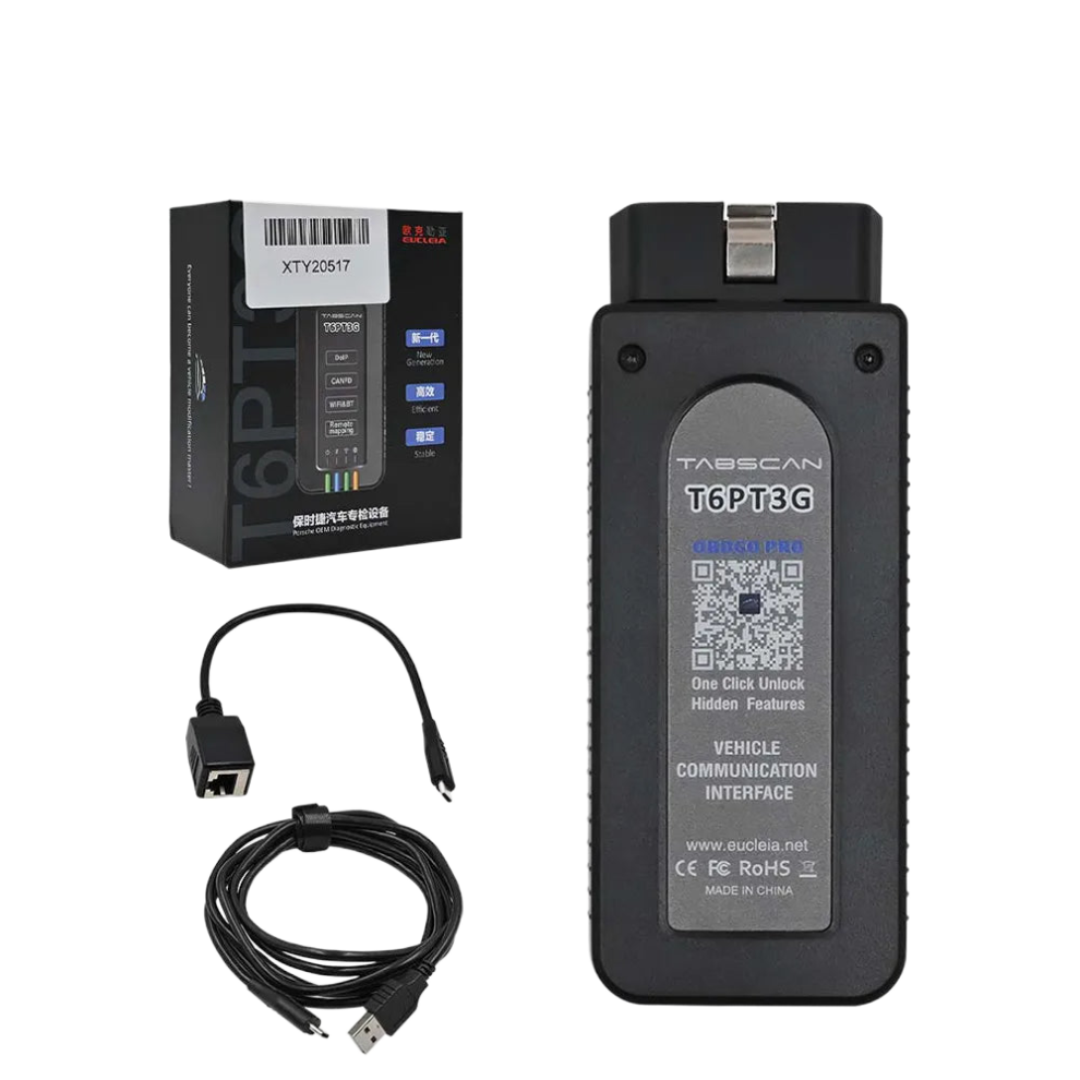 Tabscan T6pt3g: Next-Gen Obd2 Diagnostic Tool With Can Fd & Doip For Piwis - Oem Vci & Remote Mapping 313024451438