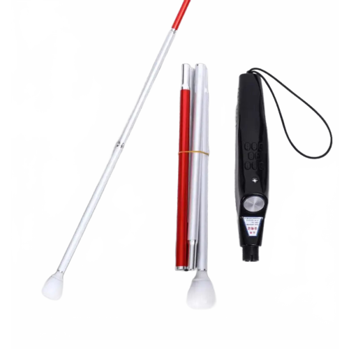 Smart Ultrasonic Voice-Activated Guide Cane with Intelligent Obstacle Avoidance for the Visually Impaired