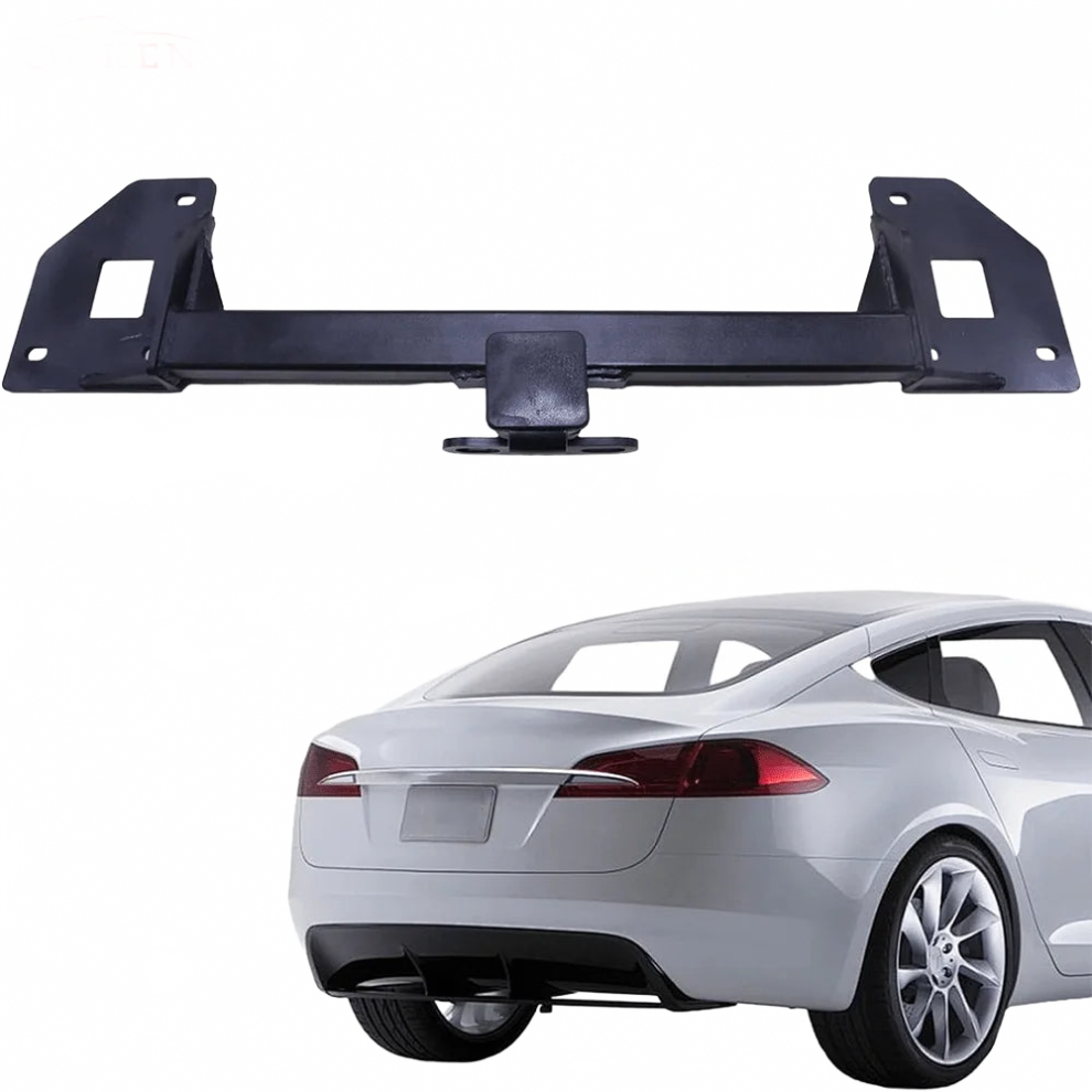 Tesla Model Y 2020-2024 Tow Hitch Adapter & Rear Trailer Ring Receiver Accessories 7445047359378