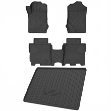 All-Weather Custom Fit Floor & Trunk Mats Set for Ford Bronco Sport - Waterproof, Durable, Easy-to-Clean Carpet Protection