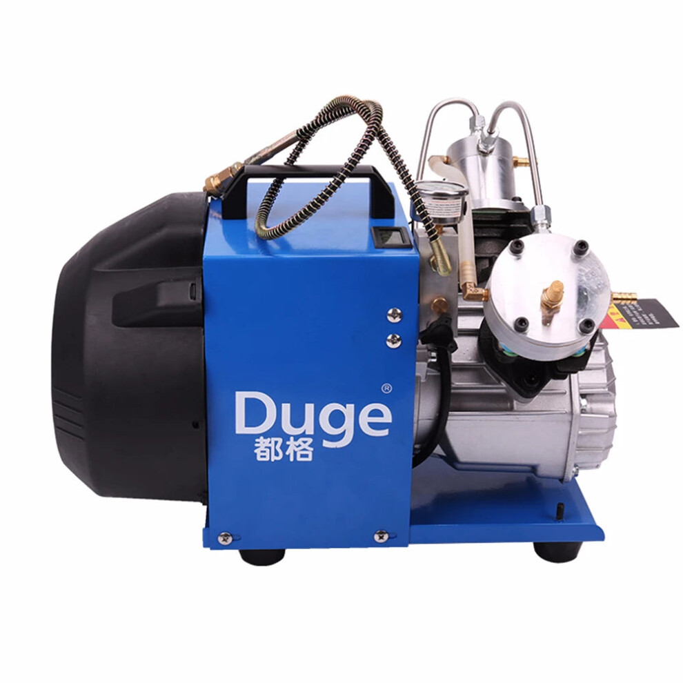 High-Performance 300Bar Pcp Diving Inflator With Dual Cylinder Electric Air Compressor For Scuba Enthusiasts 726084396050