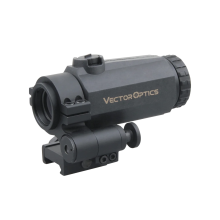 Maverick III 3x22 Magnifier with Rubber Armor & Long Eye Relief - Compatible with Maverick Scrapper Red Dot Scope for AR 16