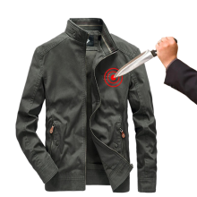 2024 Retro Self-Defense Anti-Cut Jacket: Flexible, Hidden Full Body Protection for Police & FBI
