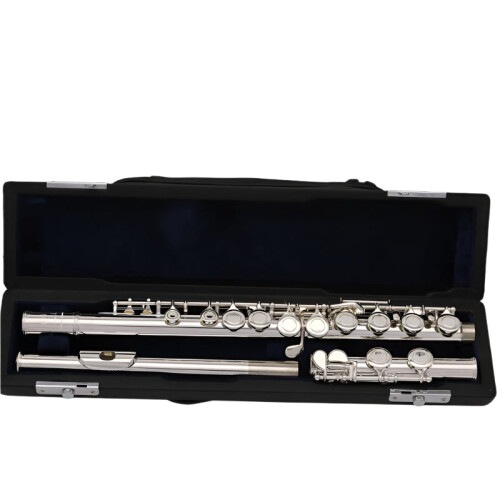 Left-Handed Professional Silver-Plated Flute