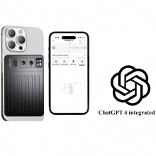 ChatGPT 4 AI-Powered Mini Voice Note Recorder & Real-Time Translator with Phone Charging - Intelligent, Portable Translation Device