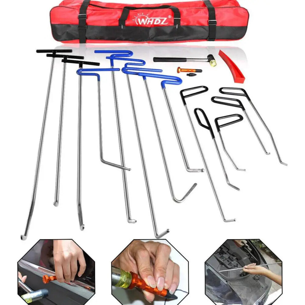 Premium Stainless Steel Push Rods Kit For Paintless Dent Repair & Hail Removal 7445020059080