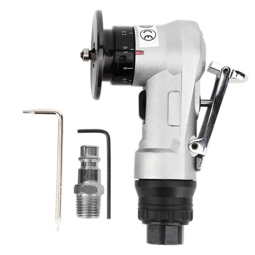 Pneumatic Chamfering Machine Mini 45-Degree Arc Burr Trimming Straight Air Tool, EU-Type Interface