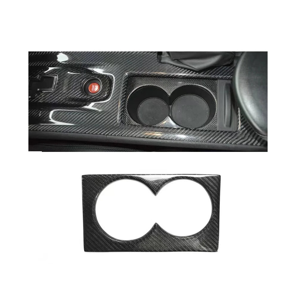 Nissan Gtr R35 Carbon Fiber Gear Panel & Cup Holder Trim (2008-2016) 726084908185