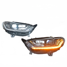 Ford Fusion Mondeo 2013-2016 Full LED Headlamp Assembly Kit with Projector Lens - Premium Auto Accessories