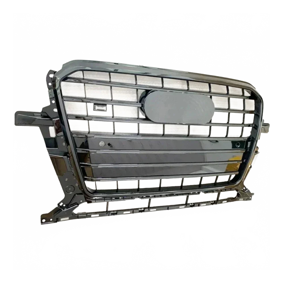 Sleek Front Bumper Grille For Sq5 Style - Compatible With Audi Q5 8R (2013-2017) Rsq5 Look 744759598196