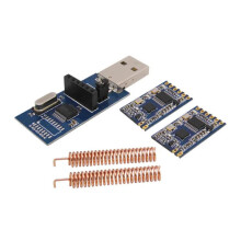 High-Performance 10-Set Wireless Transceiver Kit with TTL Port - 1km to 4km RF 433MHz Range